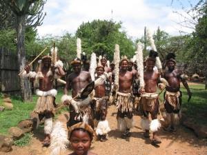 Zulu's im Shakaland
